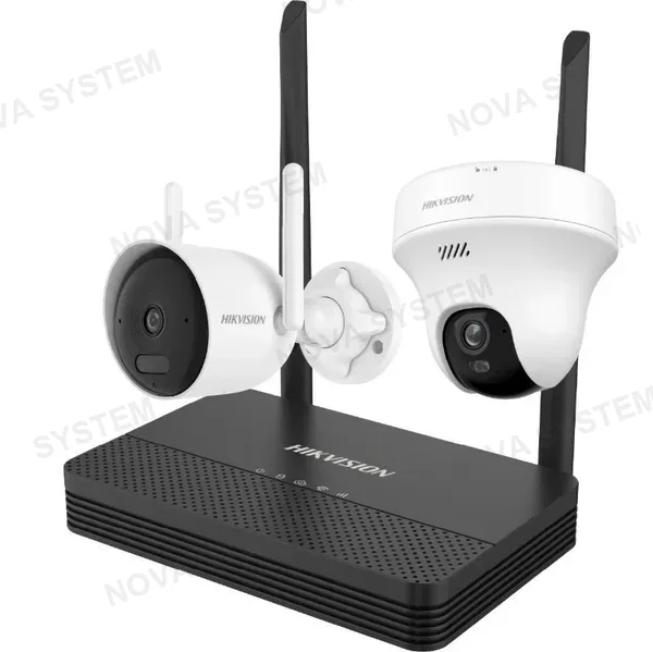 HIKVISION HIKVISION NKS4245WBTH Kit WiFi 6 con NVS + Cámara de Seguridad
