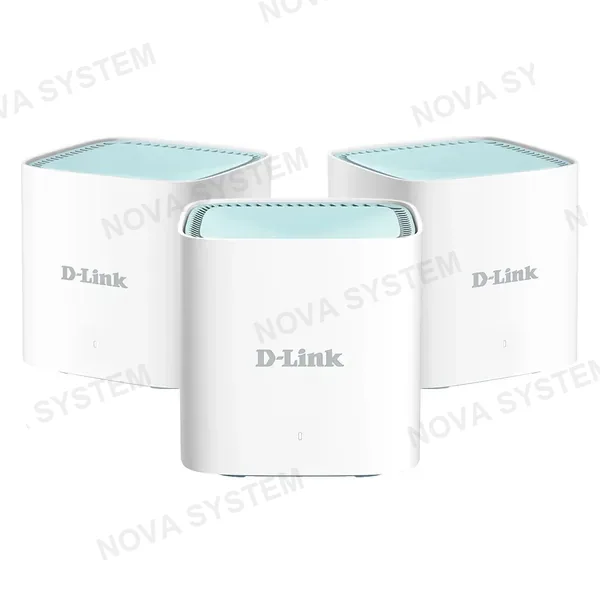 D-LINK D-LINK M15/3/LNA 3-PACK Router Mesh M15 EAGLE PRO Ai WiFi6 AX1500 Gigabit Doble Banda