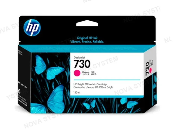 HP TINTA HP P2V63A (730) MAGENTA P/DESIGNJET INK 130ML