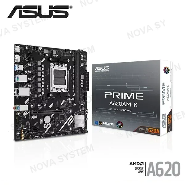 PLACA ASUS PRIME A620AM-K M.ATX DDR5 AMD AM5 (PN:90MB1GX0-M0EAY0) COMPUTERSHOP
