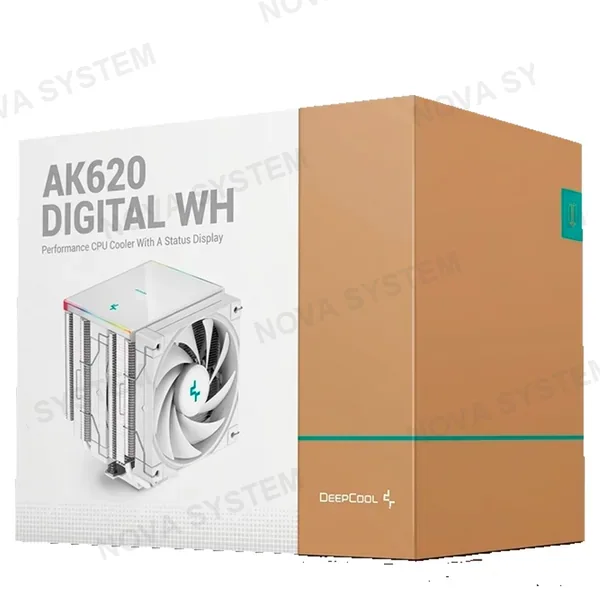 COOLER PROCESADOR, DEEP COOL, AK620 DIGITAL SE WHITE LGA 1700 AM5