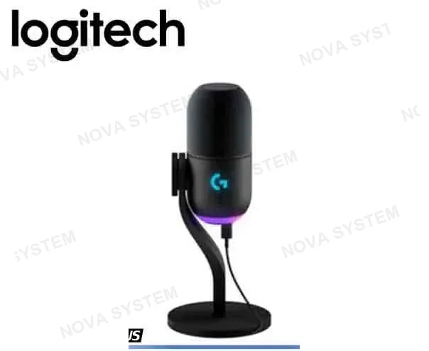 Logitech MICROFONO LOGITECH YETI ORB CARDIOID USB P/STREAMING RGB LIGHTSYNC BLACK ( 988-000550 )