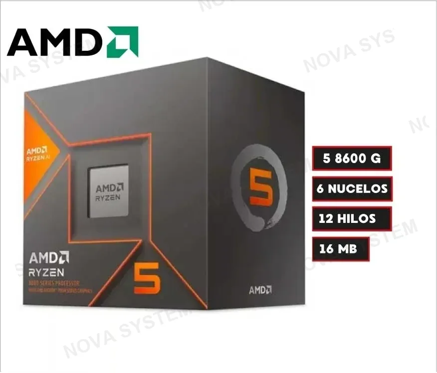 AMD PROCESADOR AMD RYZEN 5 8600G (AM5)