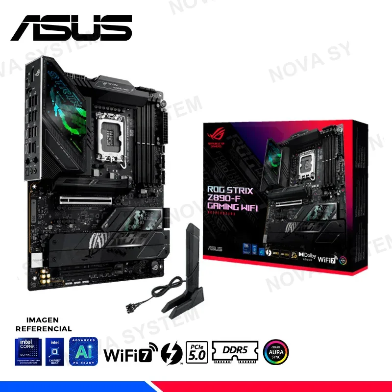 ASUS MAINBOARD ASUS ROG STRIX Z890 -F GAMING WIFI, DDR5, LGA 1851