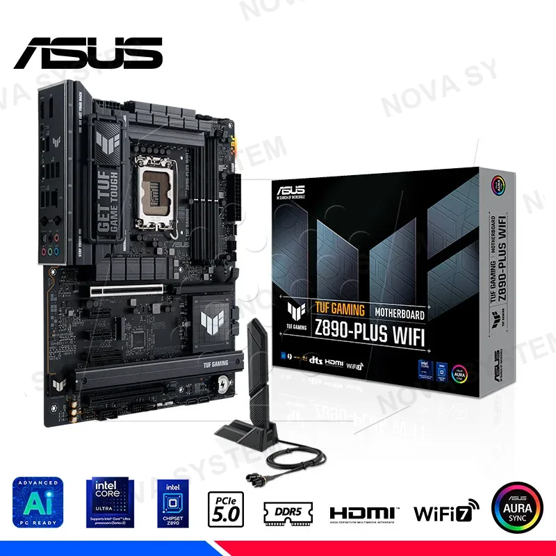 ASUS MAINBOARD ASUS TUF GAMING Z890-PLUS WIFI, DDR5, LGA 1851