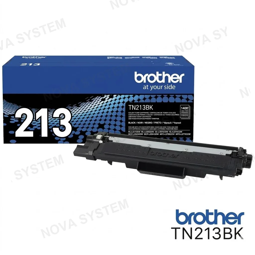 BROTHER TN213BK Toner Color Negro con Rendimiento 1300 Paginas