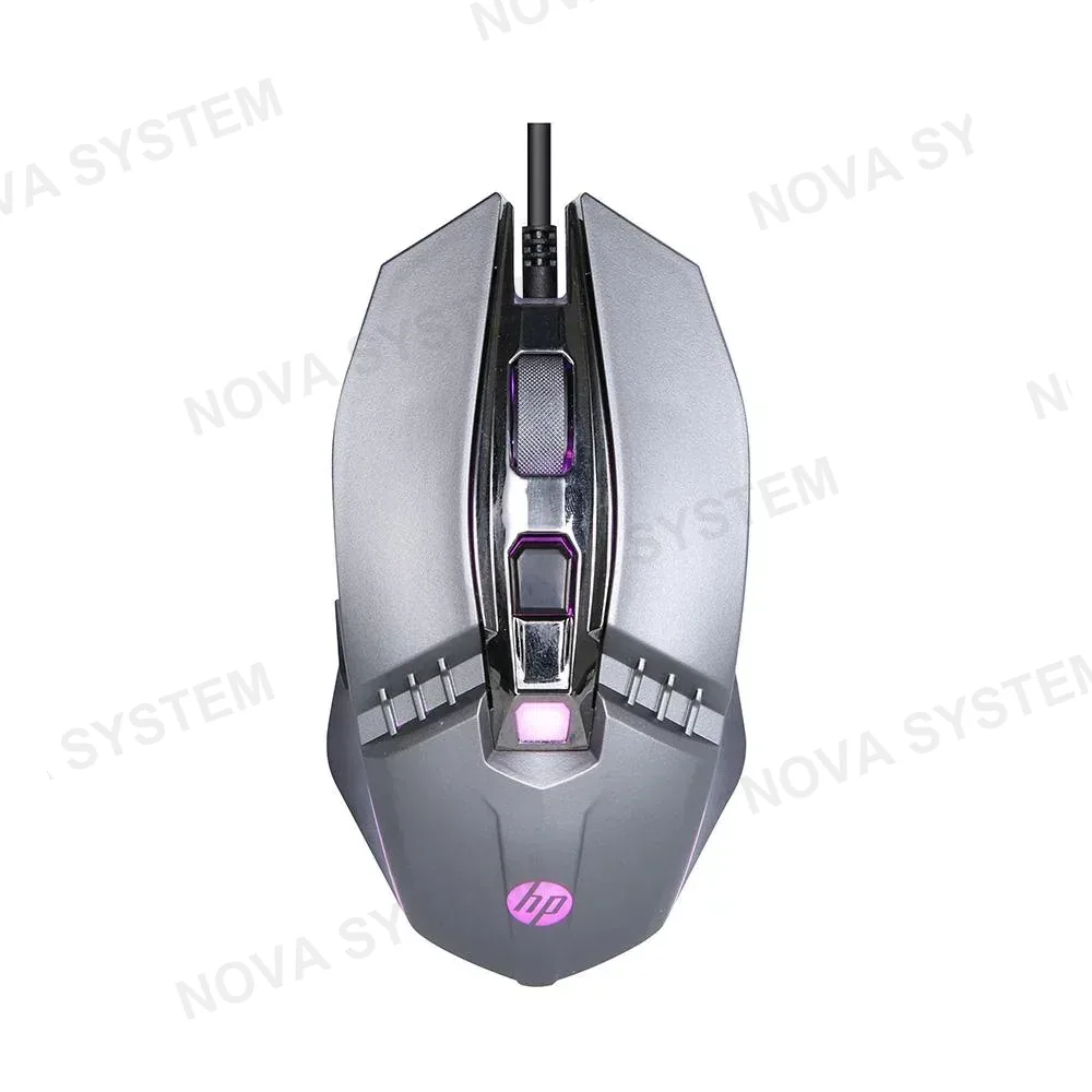 HP M270 Mouse Gamer 2400DPI RGB Retroiluminado 6 Botones USB Gris - 7ZZ86AA#ABM