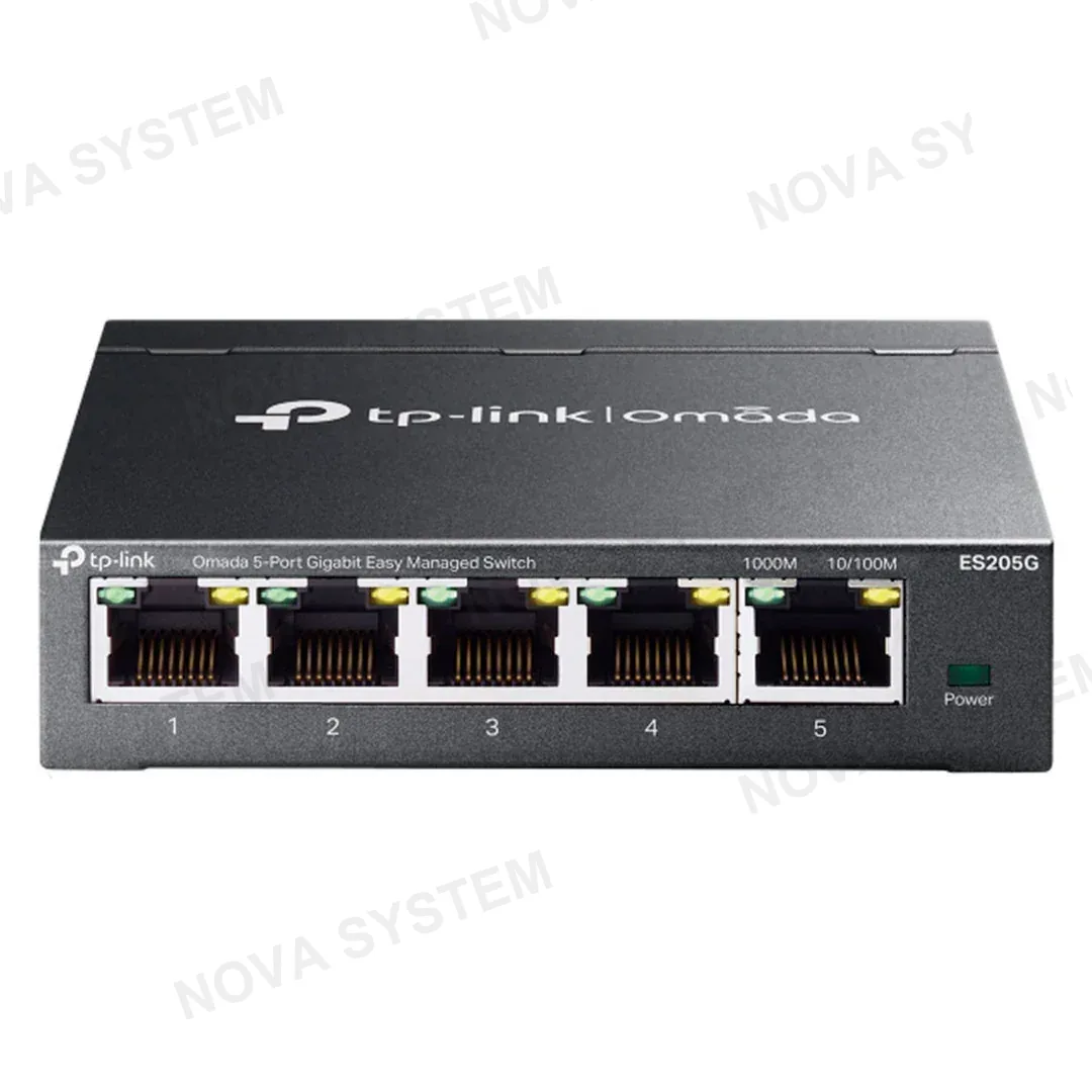 TP-LINK ES205G Switch Omada Easy 5 Puertos Gigabit Admin