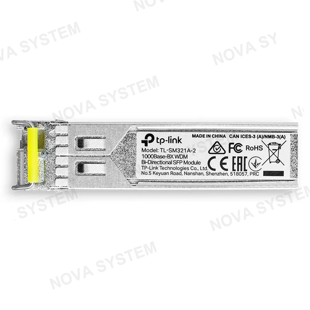 TP-LINK SM321A-2 Transceiver LC Bidireccional WDM Gigabit Mono 2km