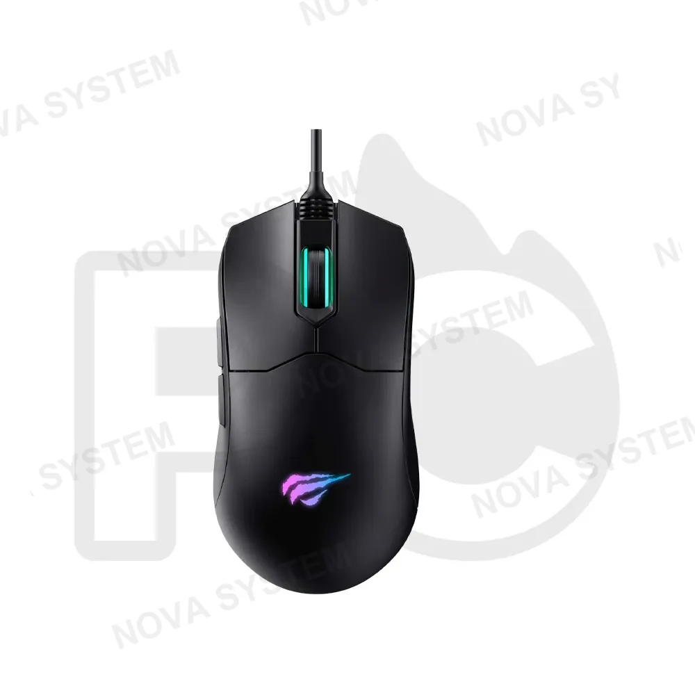 HAVIT MOUSE GAMER USB HAVIT MS1014 NEGRO RGB 7200DPI