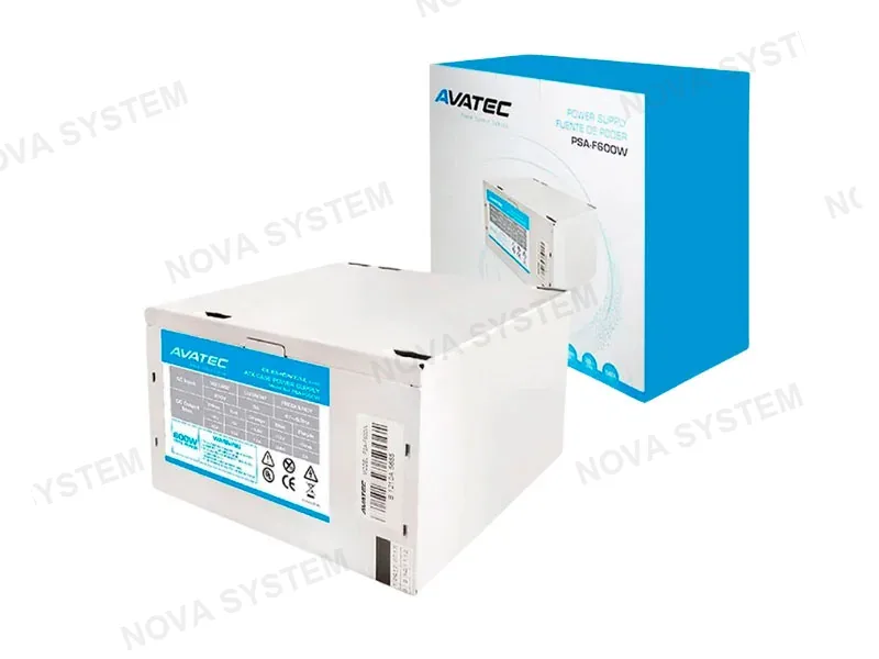 AVATEC FUENTE DE PODER AVATEC AV-PSA- F600W