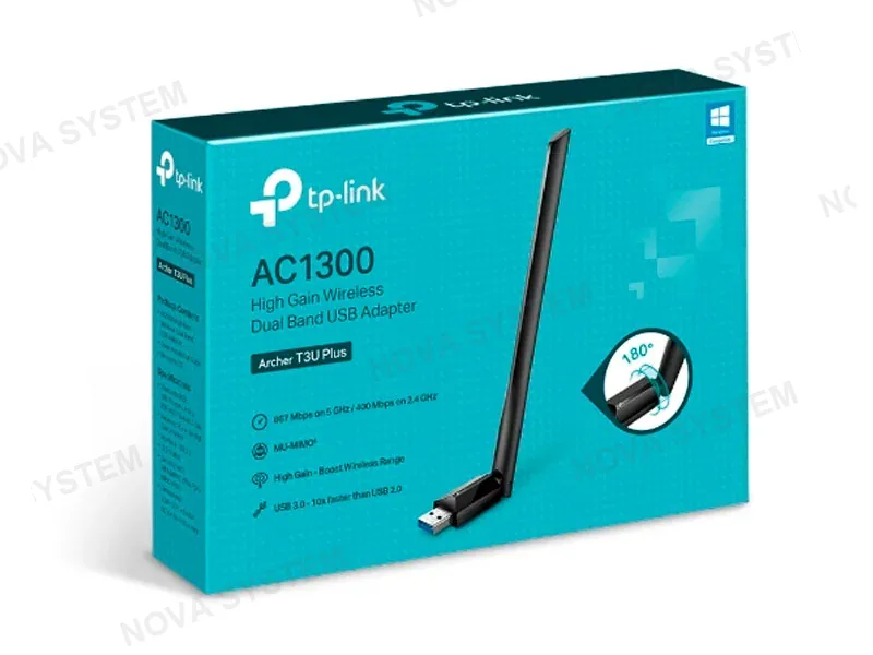 TP-LINK ADAPTADOR TP-LINK USB MU-MIMO MINI AC1300 ARCHER T3U PLUS