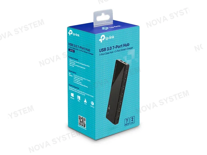 TP-LINK HUB TP-LINK UH720 3.0 7 PORT. 2 PORT- SMART CHARGER