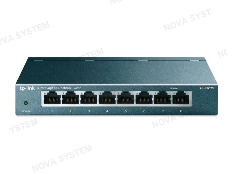 TP-LINK SWITCH TP-LINK TL-SG108 GIGABIT 8PTOS