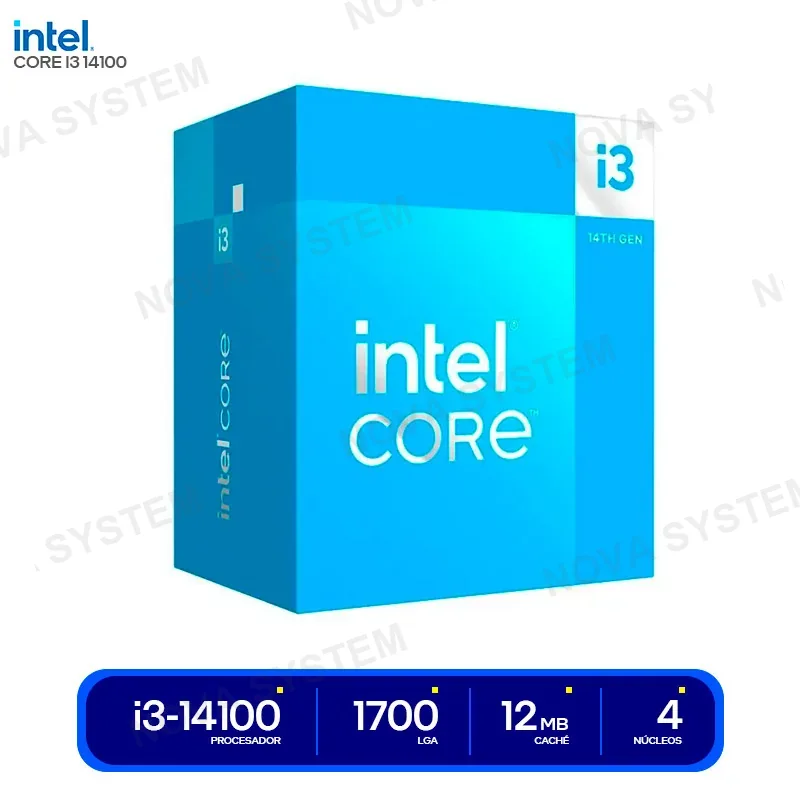 LG PROCESADOR INTEL CORE I3 14100 4.7GHZ 4 NUCLEOS 12MB LG...