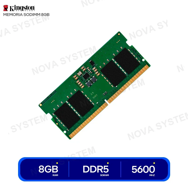 KINGSTON MEMORIA SODIMM KINGSTON 8GB DDR5 5600MHZ ( KCP556SS6-8 ...