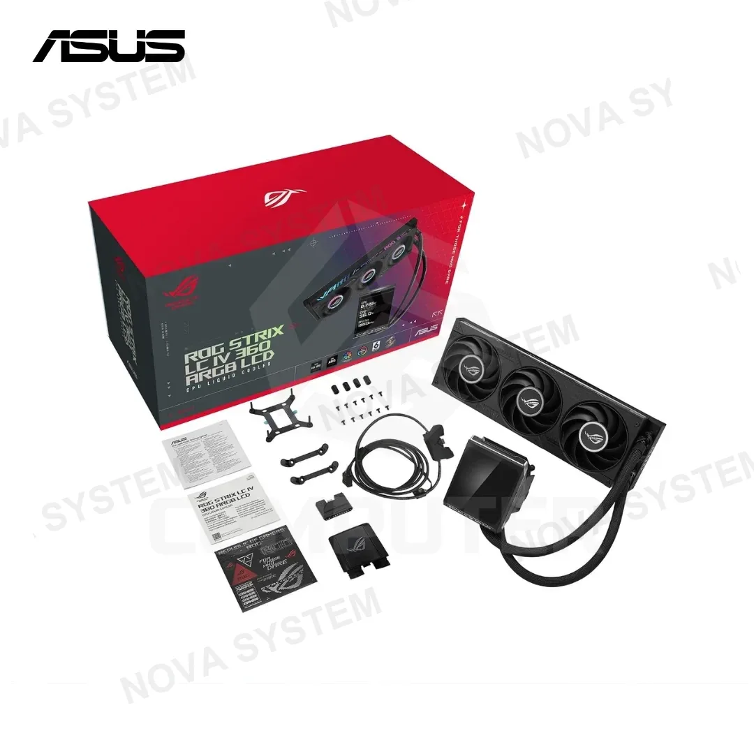 ASUS REFRIGERACION LIQUIDA ASUS ROG STRIX LC IV 360 PANTALLA LCD ARGB