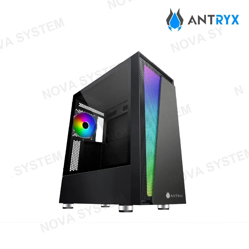 Antryx CASE ANTRYX RX 450 USB3.0, ARGB FAN X1, C/CINTA LED, VIDRIOTEMPLADO (AC-RX450K)