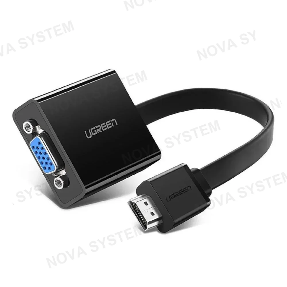 Ugreen ADAPTADOR UGREEN HDMI A VGA BLACK 40248