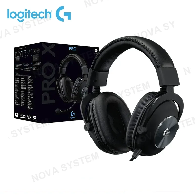 Logitech AUDIFONO C/MICROF. LOGITECH G PRO X BLACK 981-000817