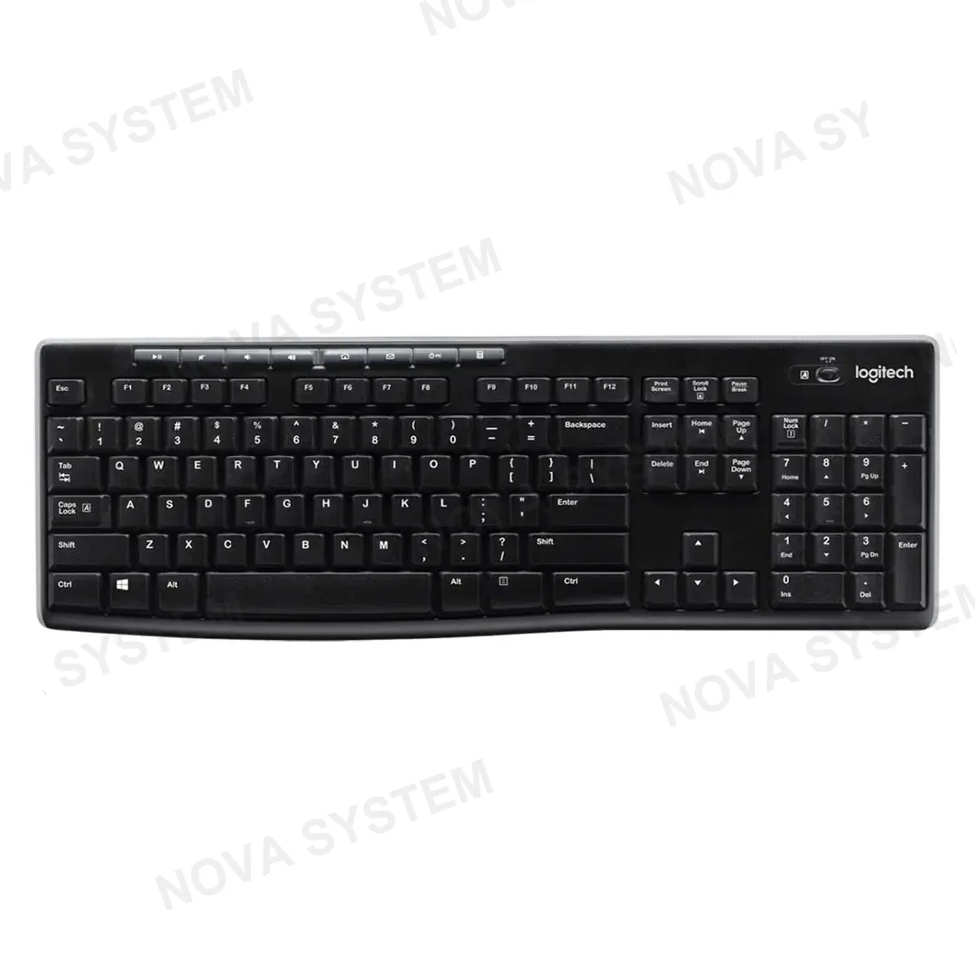 Logitech TECLADO INALAMBRICO LOGITECH K270 ( 920-004426 ) NEGRO | SP