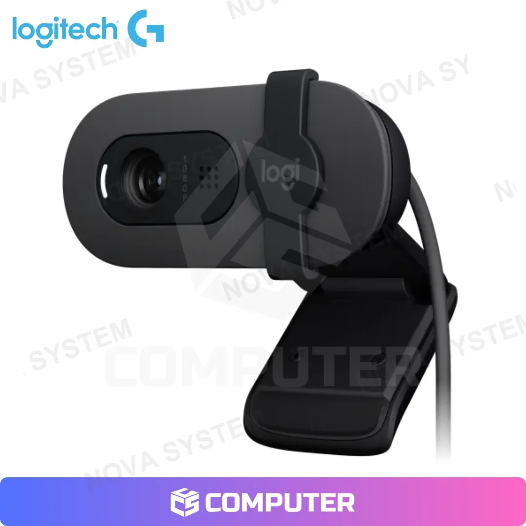 Logitech CAMARA WEB LOGITECH BRIO 100 ( 960-001586 ) USB-A | GRAFITO