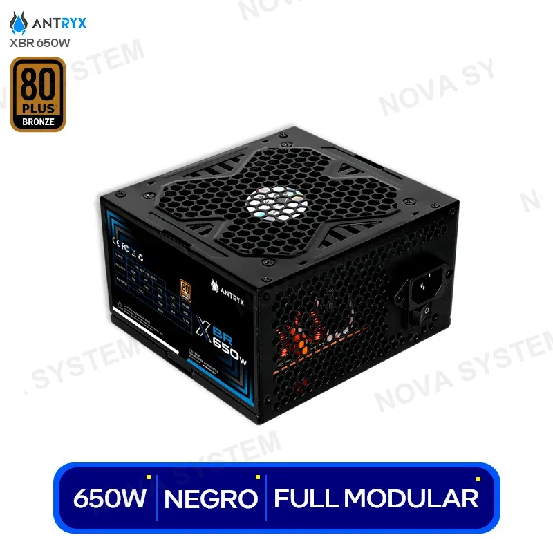 Antryx FUENTE ANTRYX XBR-650 650W 80 PLUS BRONZE (PN:FP-650W)