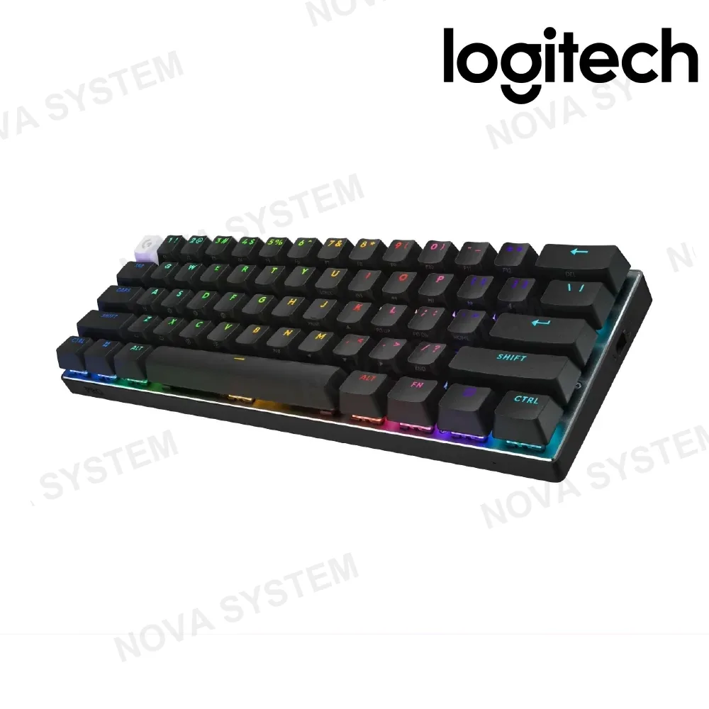 Logitech TECLADO MECANICO LOGITECH PRO X 60 ( 920-011902 ) NEGRO | SWITCH TACTIL | LED RGB