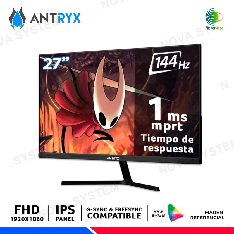 Antryx MONITOR ANTRYX 27" ( IPX2711GOL ) IPS | 144HZ - 1MS | FHD | HDMI - DP