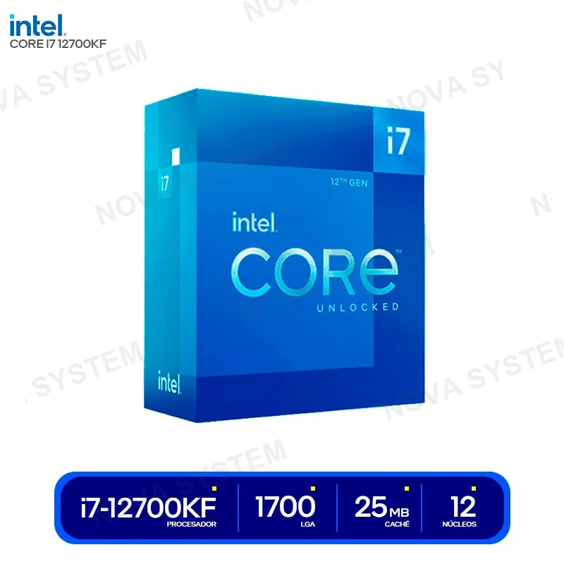 INTEL BX8071512700KF PROCESADOR INTEL CORE I7 12700KF (BX8071512700KF) 3.6GH