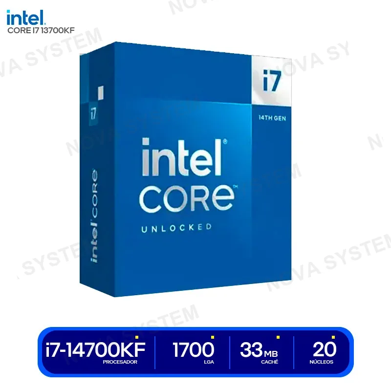 INTEL BX8071514700KF PROCESADOR INTEL CORE I7 14700KF ( BX8071514700KF ) 3.4