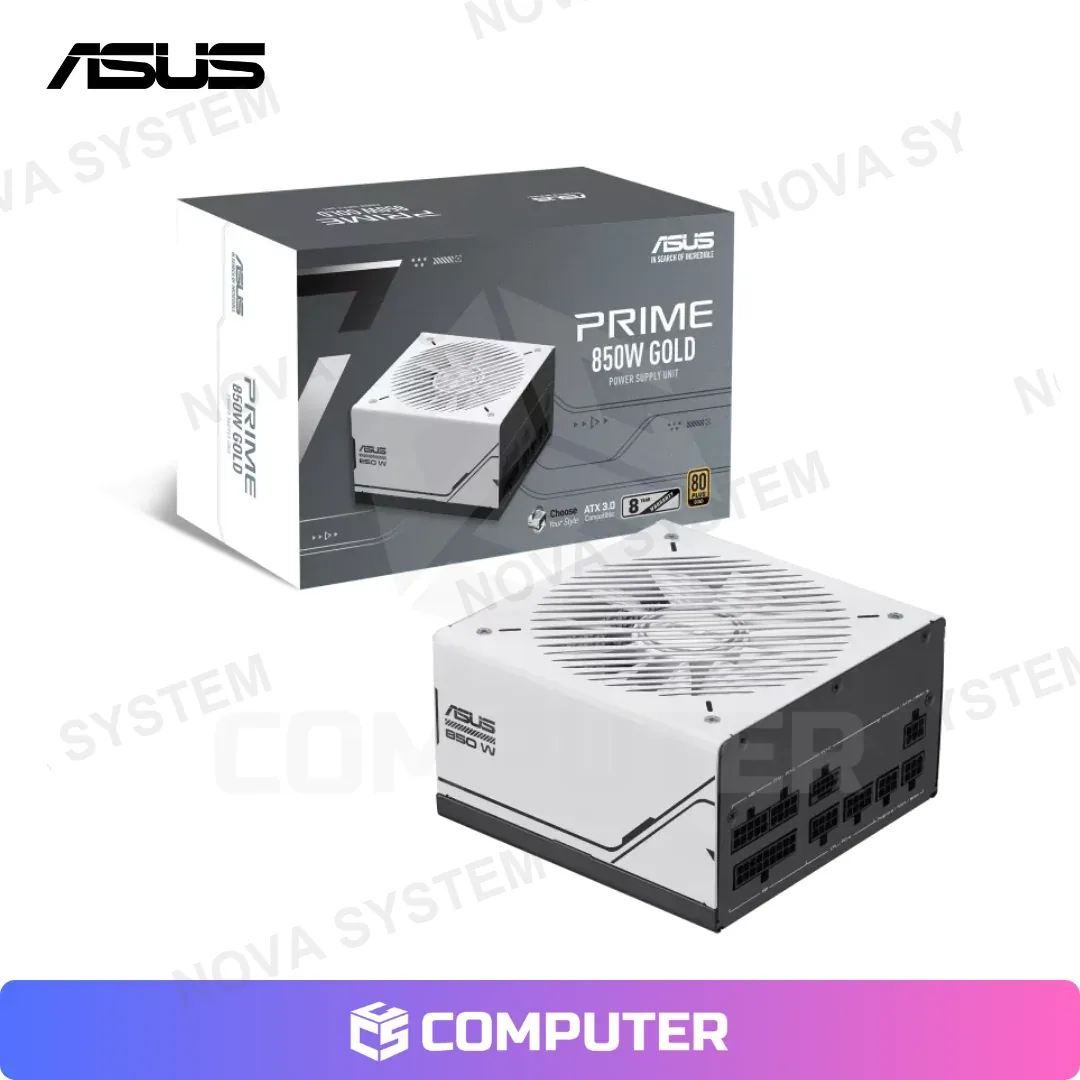 ASUS FUENTE DE PODER ASUS PRIME AP-850G 80 PLUS GOLD FULL MODULAR 850W