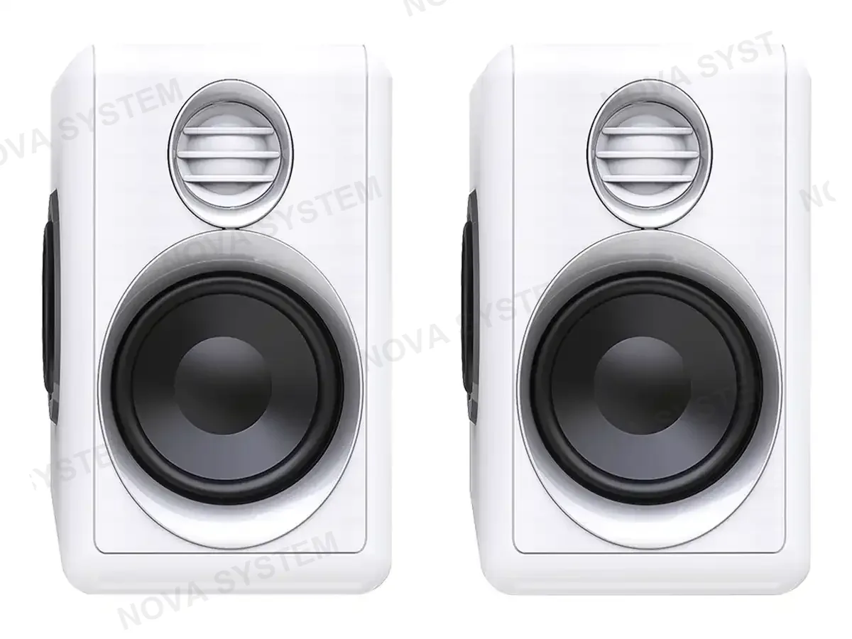 MICRONICS PARLANTE MICRONICS IRON WHITE MIC S314W 10 WATTS (S314W) INTERFAZ JACK 3.5 MM Y USB ENEGÍA