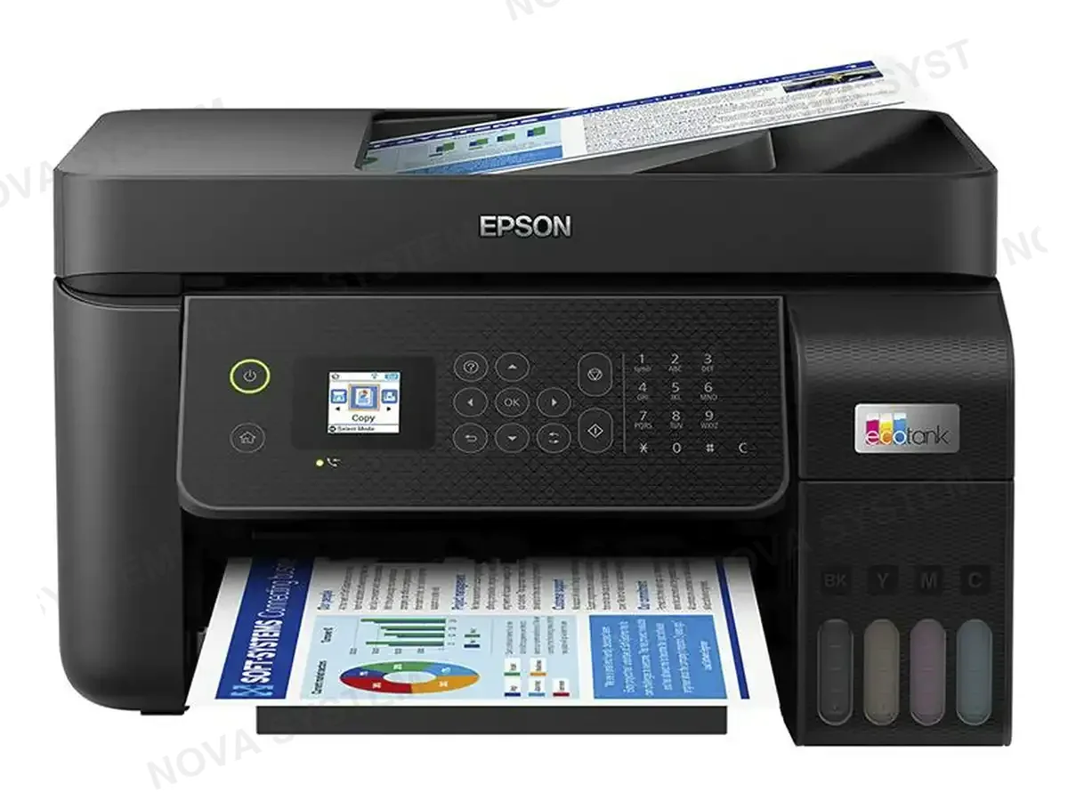 EPSON IMPRESORA EPSON MULTIFUNCIONAL L5590, C/ TANQUE IMPRIME ESCANEA FOTOCOPIA FAX WIFI ( C11CK57301)