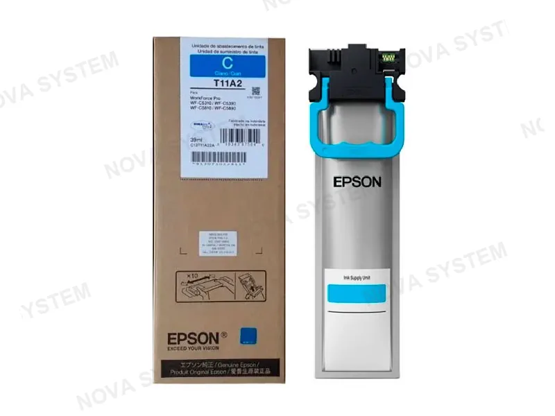 EPSON TINTA EPSON T11A220-AL CYAN P/WF C5810