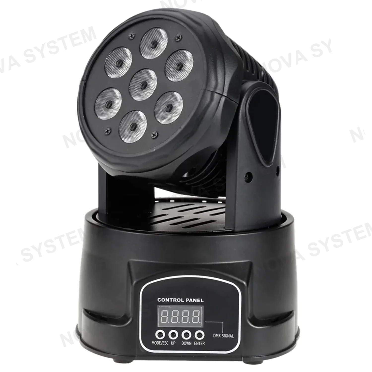 JS-YT60W Cabeza Móvil 7 LEDs RGB 10W