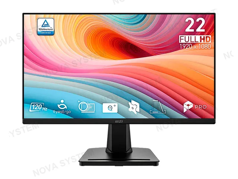 MSI MONITOR MSI PRO MP225 E12VL FHD 22/ 120HZ/ 1MS