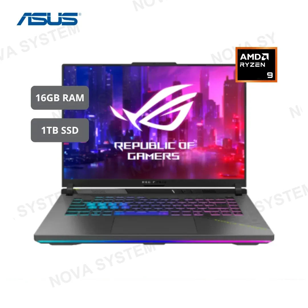 ASUS LAPTOP GAMER ASUS G614PR-G16.R95070TI | R9-8940HX | 16GB RAM | 1TB SSD