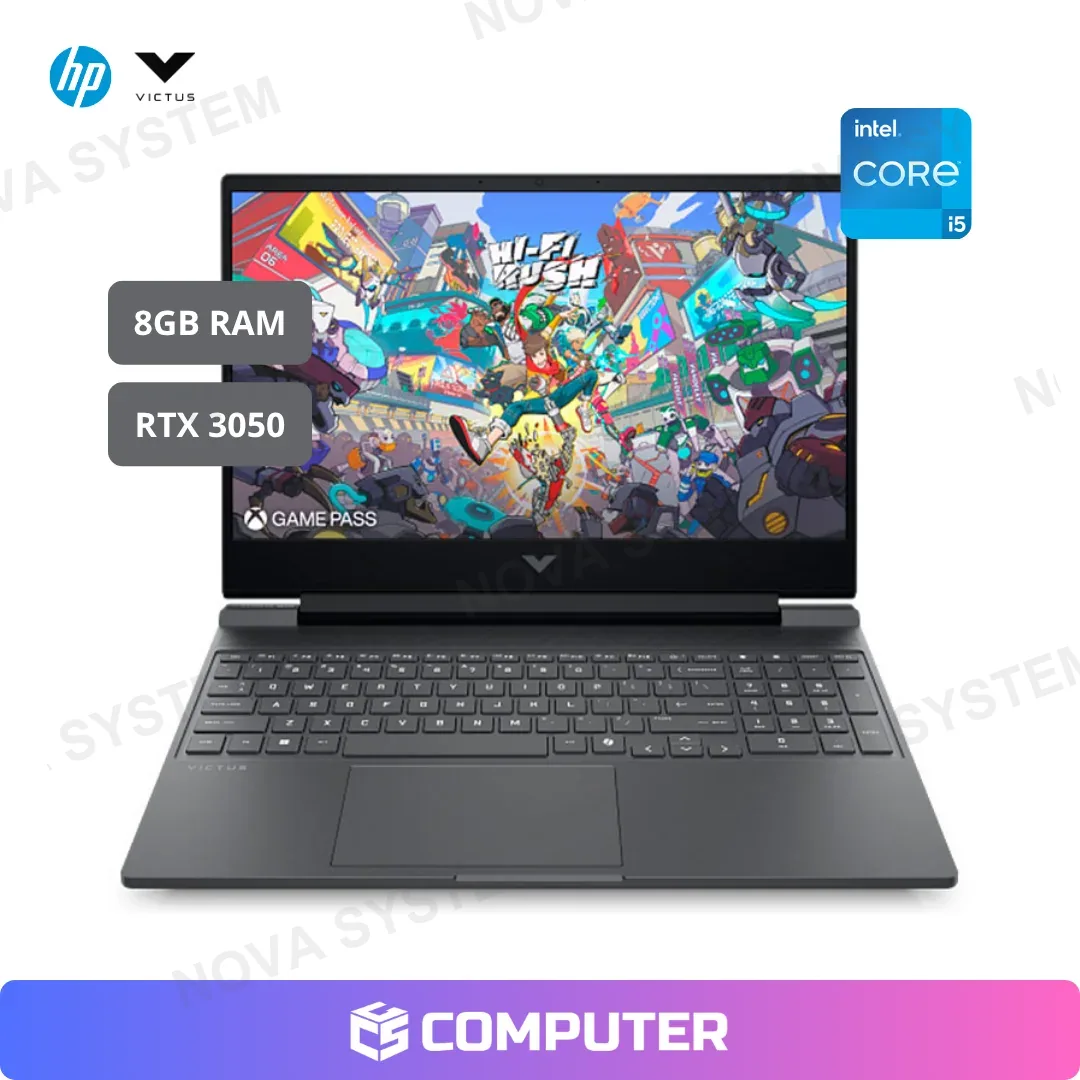 HP LAPTOP GAMER HP 15-FA2035LA | I5-13420H | 8GB RAM | RTX 3050 6GB