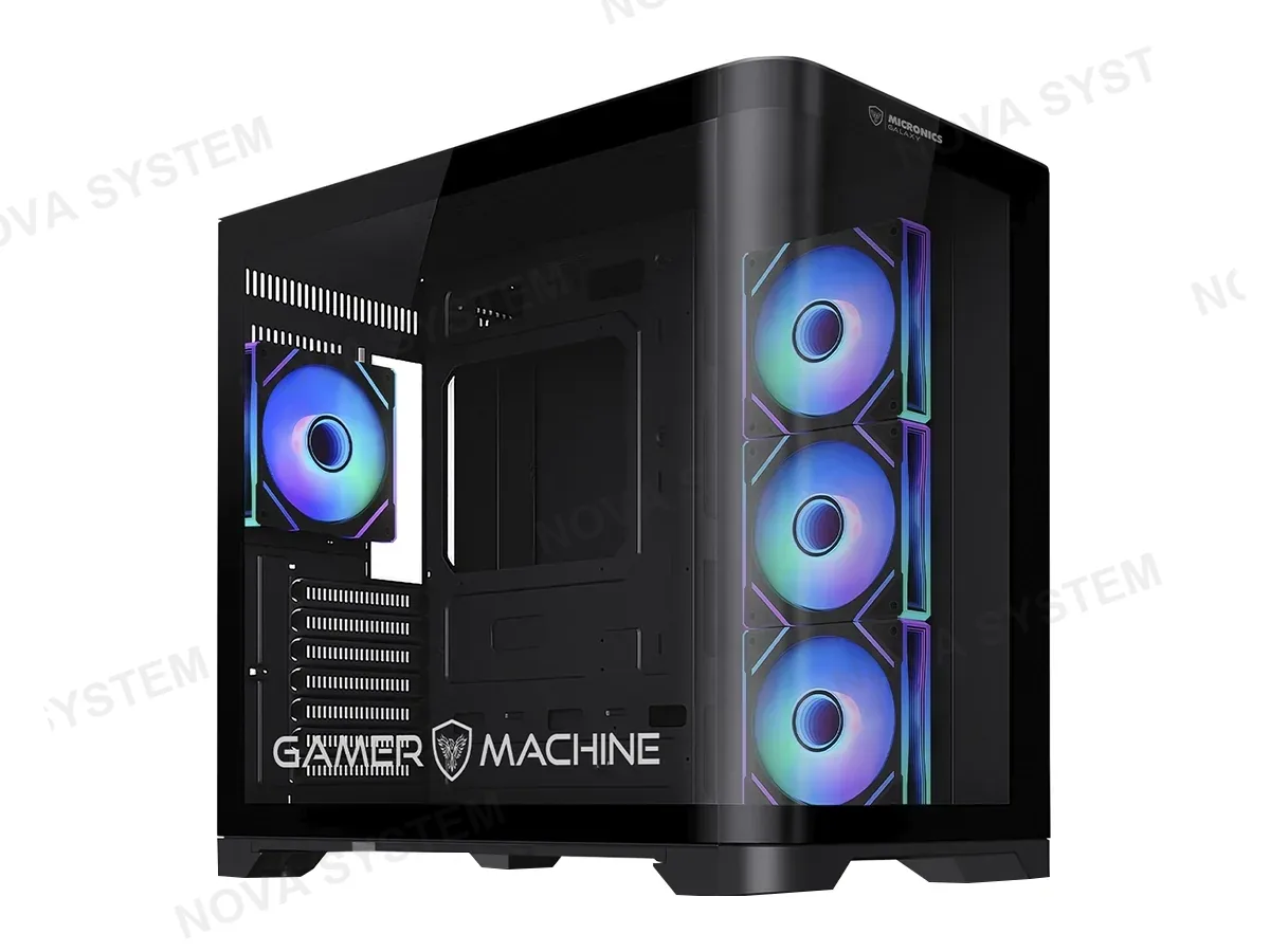 MICRONICS CASE MICRONICS GALAXY BLACK MIC FC1034 S/FUENTE