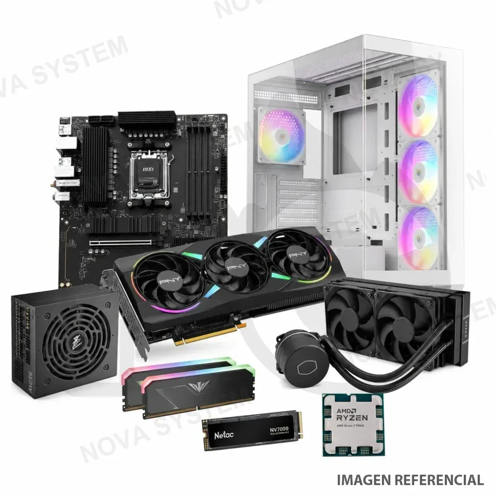 PC Gamer Ryzen 7 7700X RTX 5070 12GB