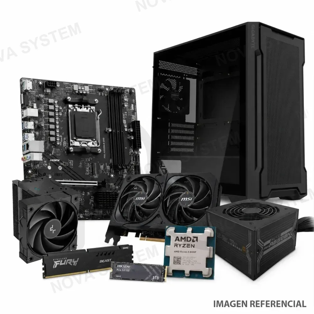 PC Gamer Ryzen 5 8400F RTX 5050 8GB