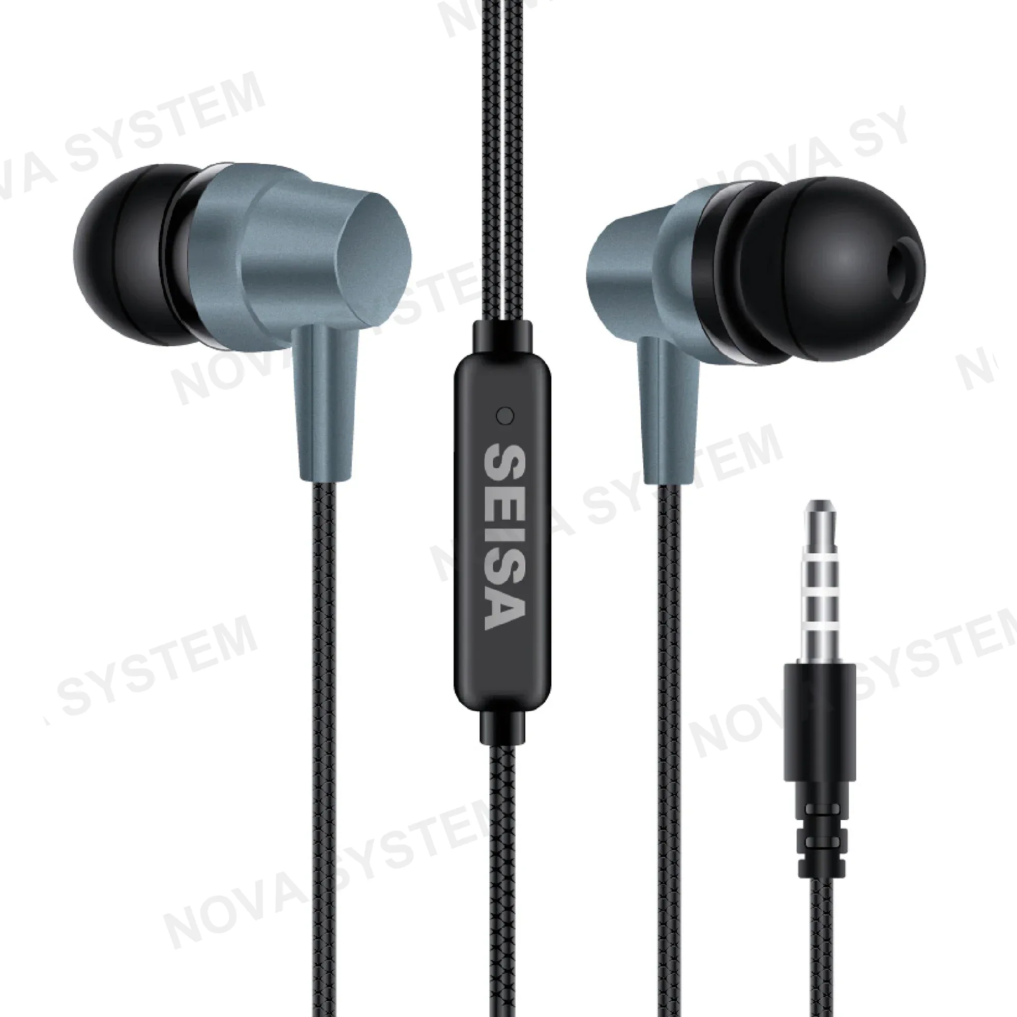 SQ-EJ84 3.5mm Audifono Tipo Boton Con Cable