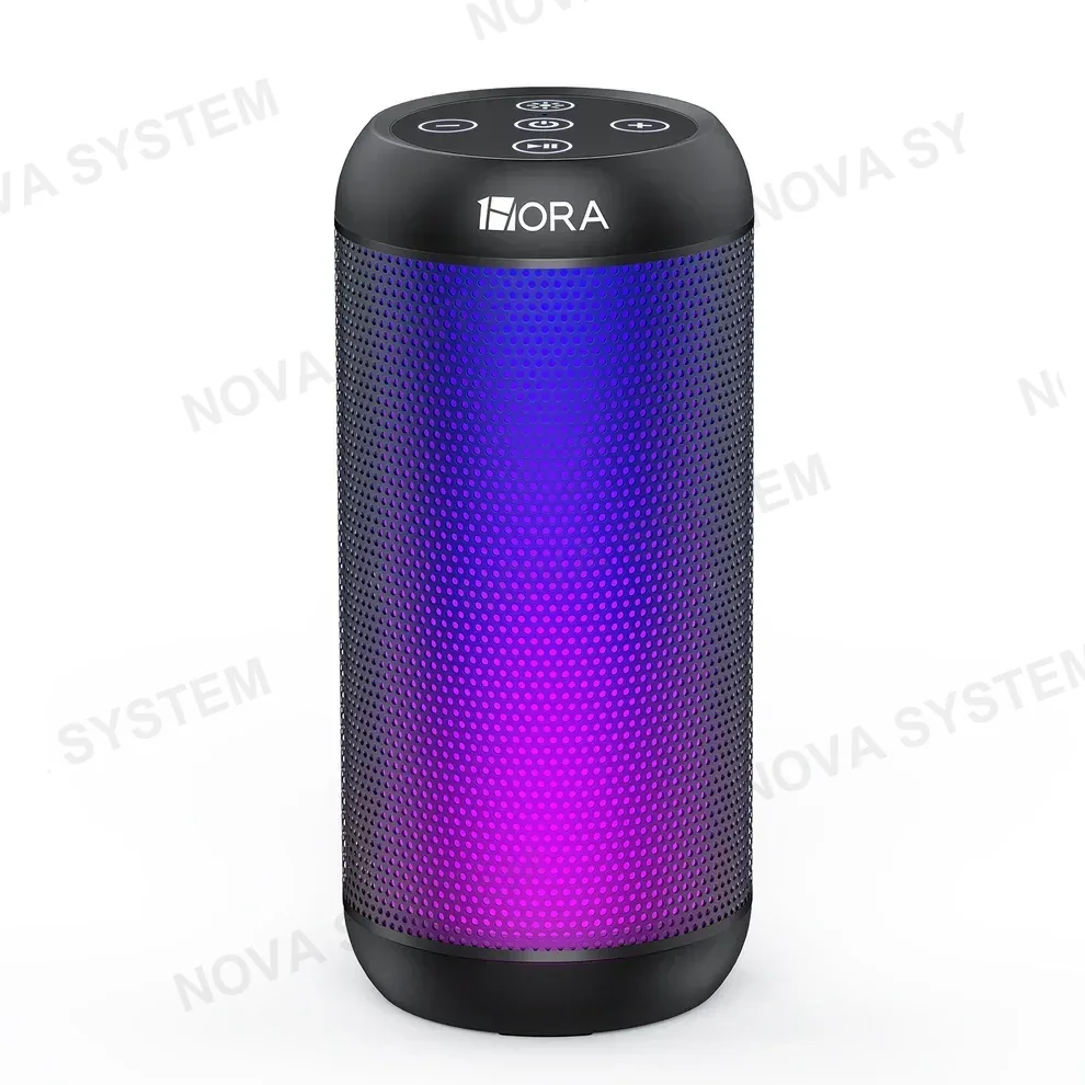 1HORA BOC242-B Parlante Bluetooth Led Multicolor 10W