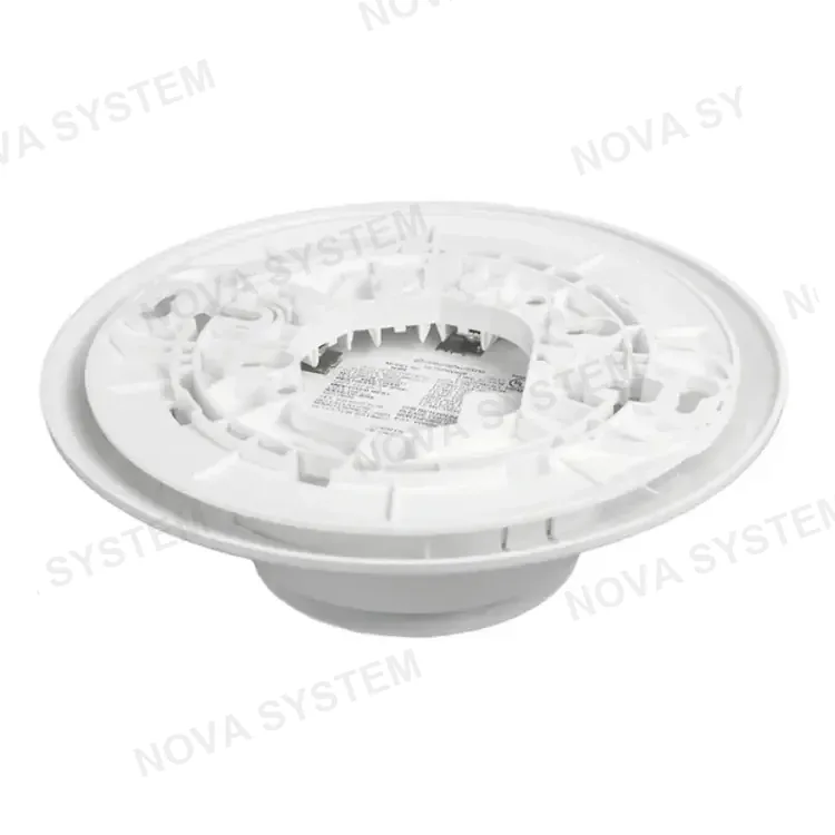 SYSTEM SENSOR SS-PHOTO Detector de humo fotoeléctrico direccionable compatible con protocolo LiteSpeed y SK, incluye base B300-6.