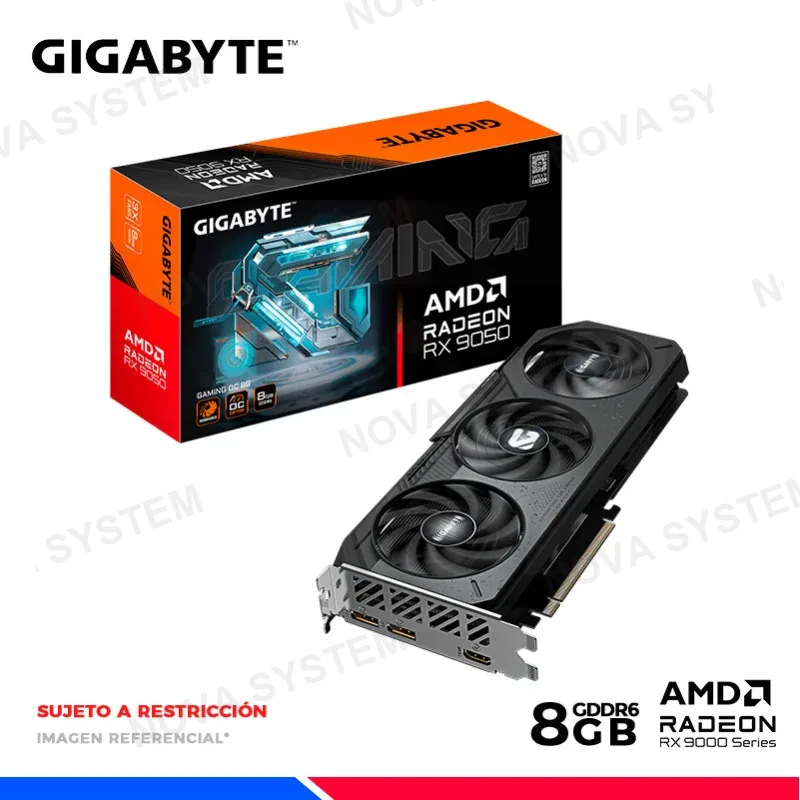 GIGABYTE VGA GIGABYTE RADEON RX 9050 GAMING OC 8GB GDDR6
