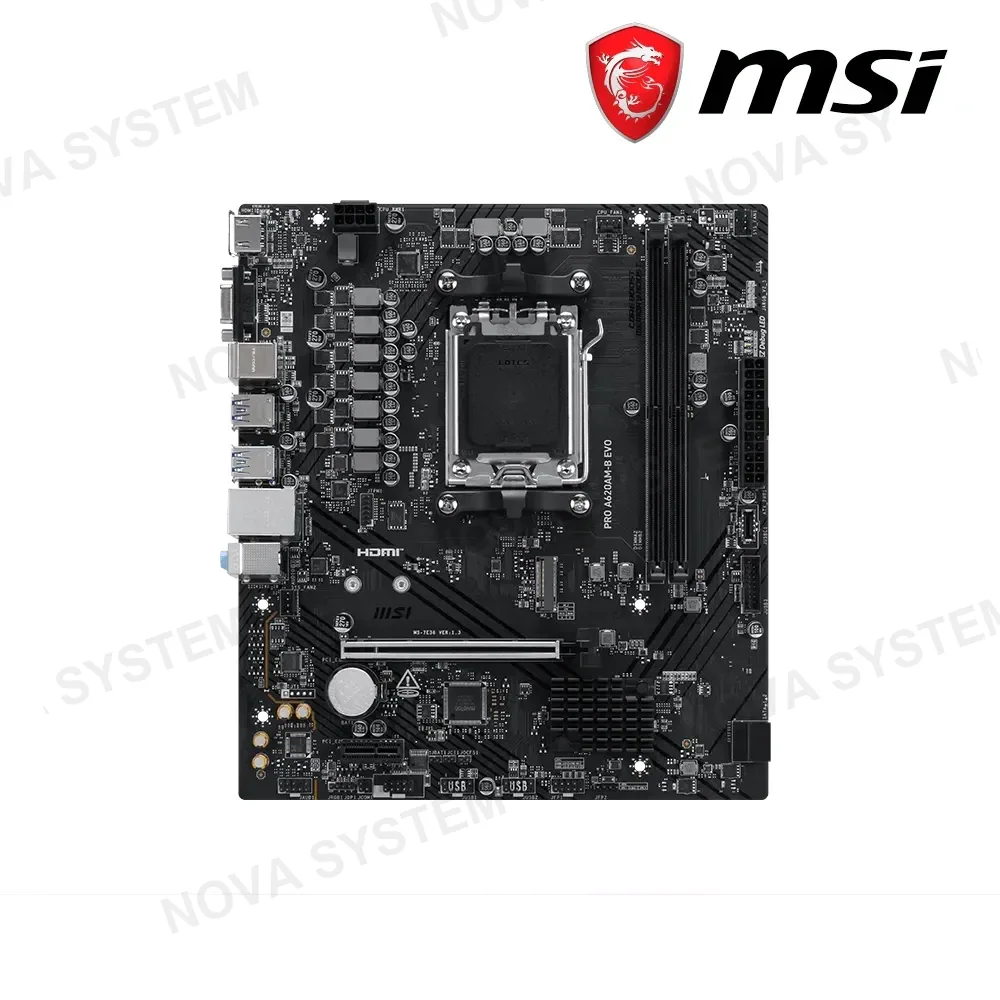 MSI MOTHERBOARD MSI PRO A620AM-B EVO ( PRO A620AM-B-EVO ) DDR5 | AM5