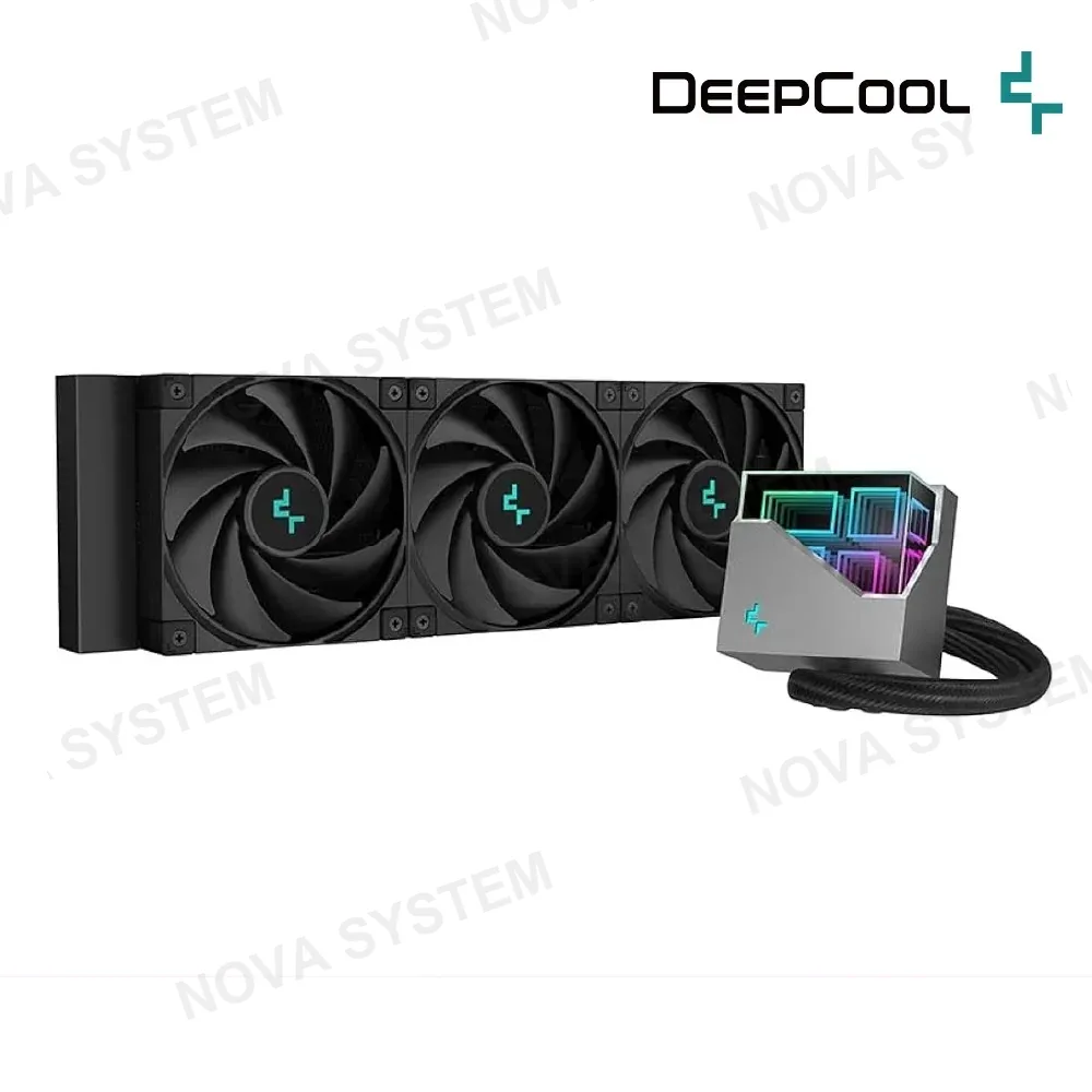 DEEPCOOL REFRIGERACION LIQUIDA DEEPCOOL LT720 ( R-LT720-BKAMNF-G-1 ) NEGRO | X3 COOLER | LED RGB