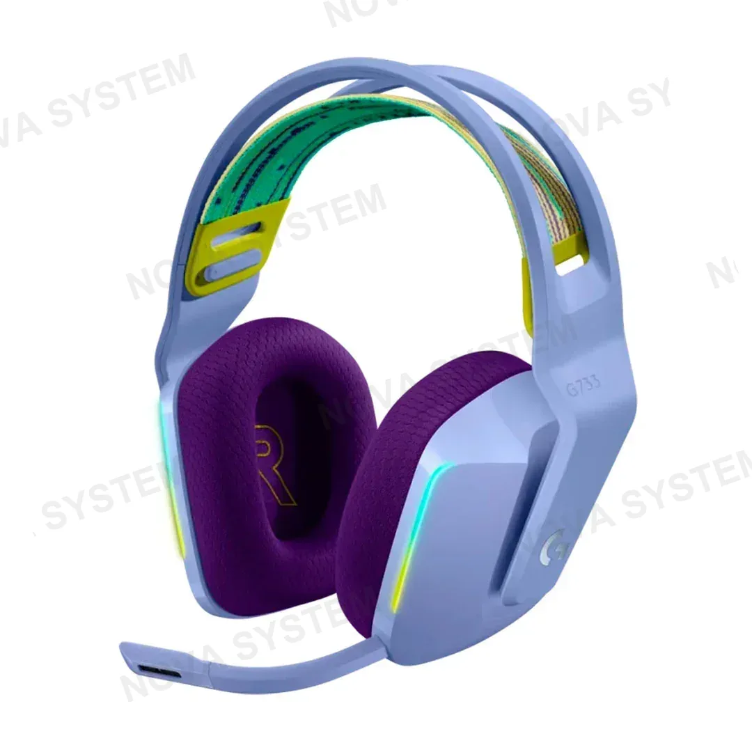 LOGITECH 981-000889 Audífono G733 Inalámbrico Gaming RGB con Micrófono LIGHTSPEED