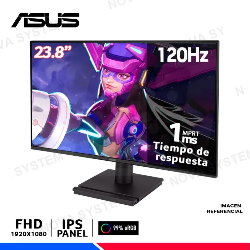MONITOR GAMING VA249HG, 23.8" IPS, FHD, 120Hz, 1ms